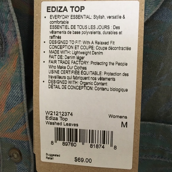 Prana Women’s Ediza Top - Picture 5 of 5